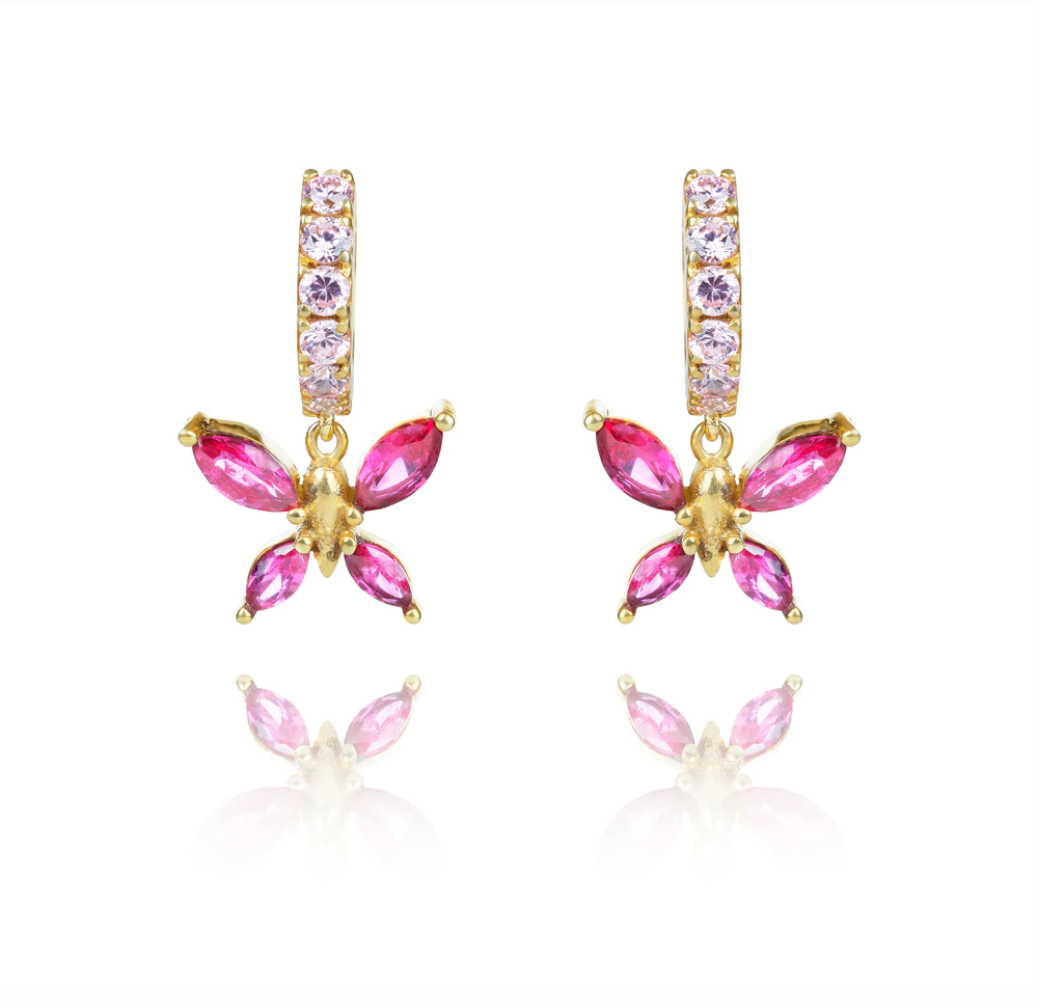 Beautiful 2025 butterfly earrings