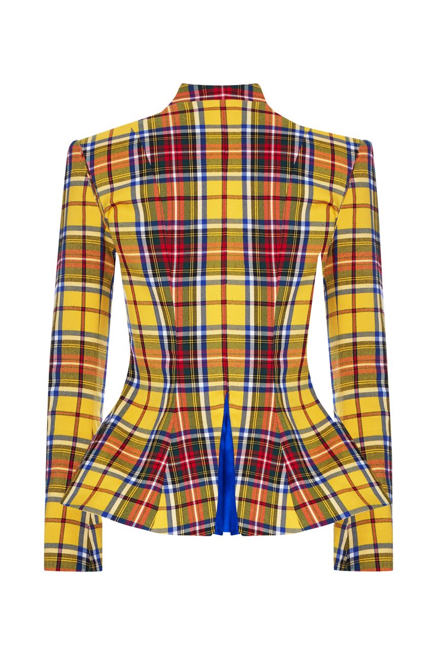 Tartan Yellow Jacket Annie s Ibiza