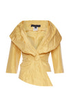 1950 Renato Nucci Silk Brocade Yellow Silk Jacket