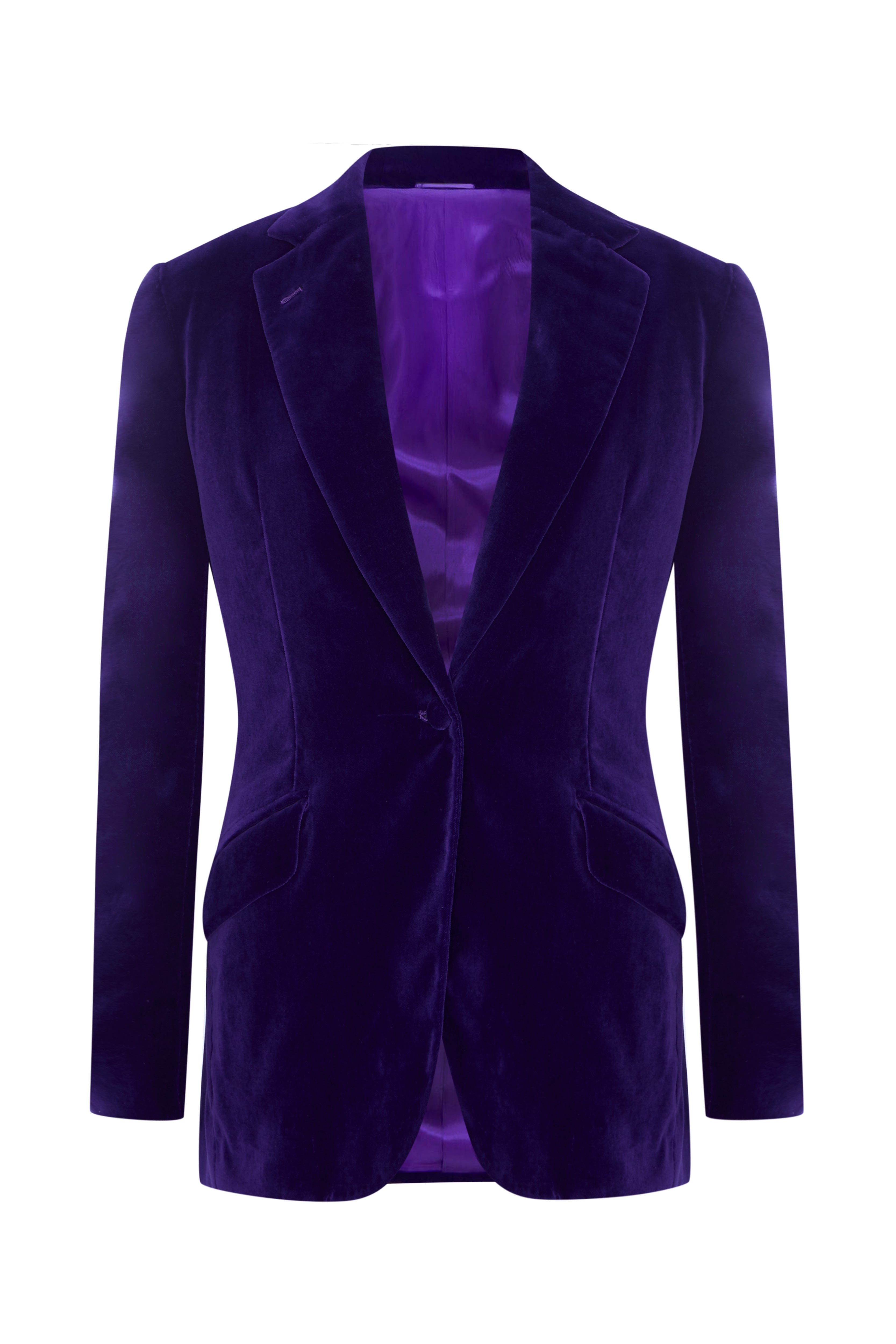 Purple Velvet Jacket Annie s Ibiza