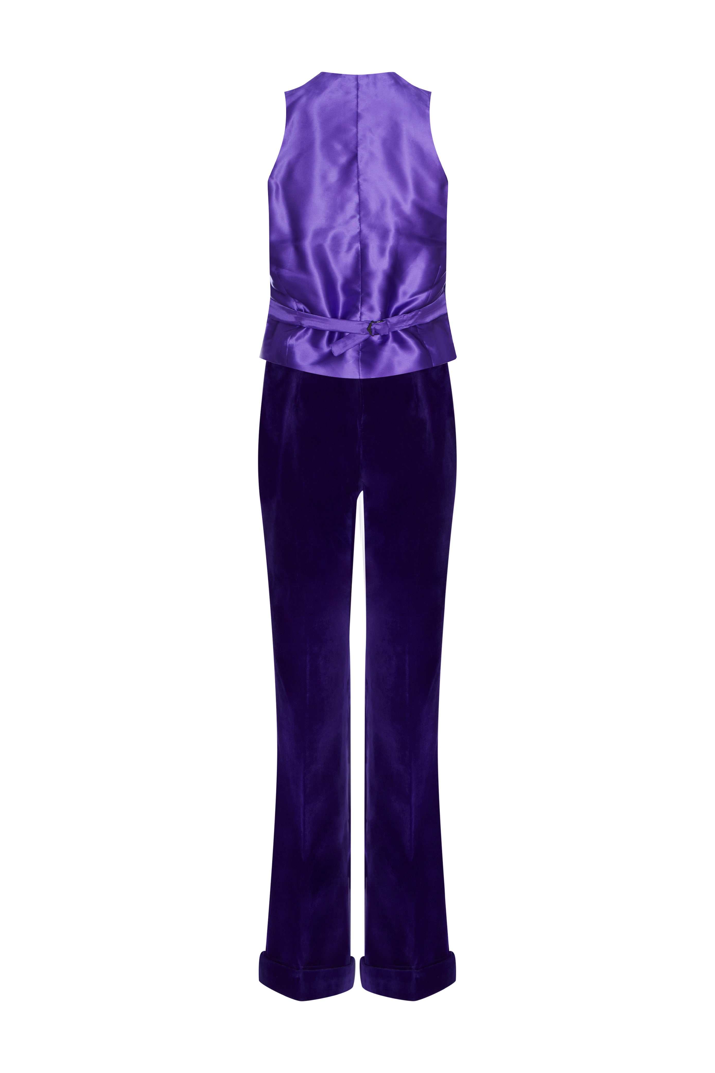 Plum 2024 velvet trousers