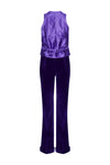 Purple Velvet Trousers - Annie's Ibiza