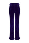 Purple Velvet Trousers - Annie's Ibiza