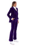 Purple Velvet Waistcoat - Annie's Ibiza