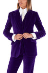 Purple Velvet Jacket - Annie's Ibiza