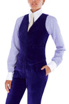 Purple Velvet Waistcoat - Annie's Ibiza