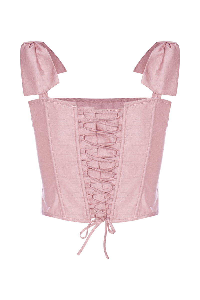 The Ezra Pink Corset - Annie's Ibiza