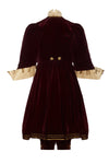 1800s Gentleman's Continental Velvet Frock Coat with Matching Breeches and Ivory Smock Shirt. Rent:£60/Day