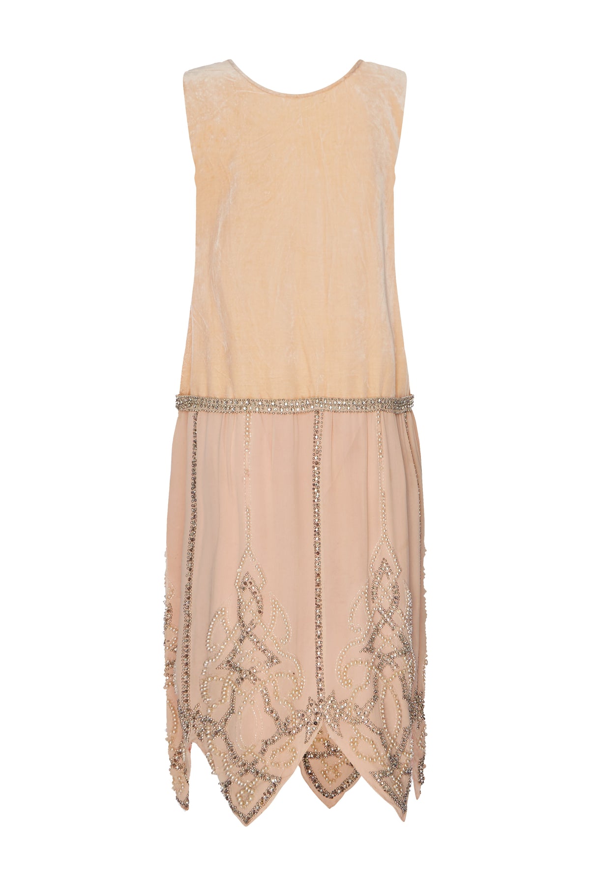 1920s Velvet Flapper Dress - Annie's Ibiza